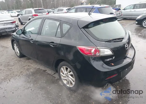 2013 Mazda Mazda3 I Touring from USA, damaged, VIN JM1BL1LP1D1766074